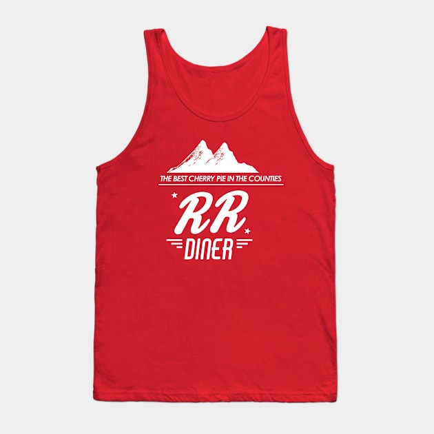 Twin Peaks Cherry Pie RR Diner Tank Top by Rebus28